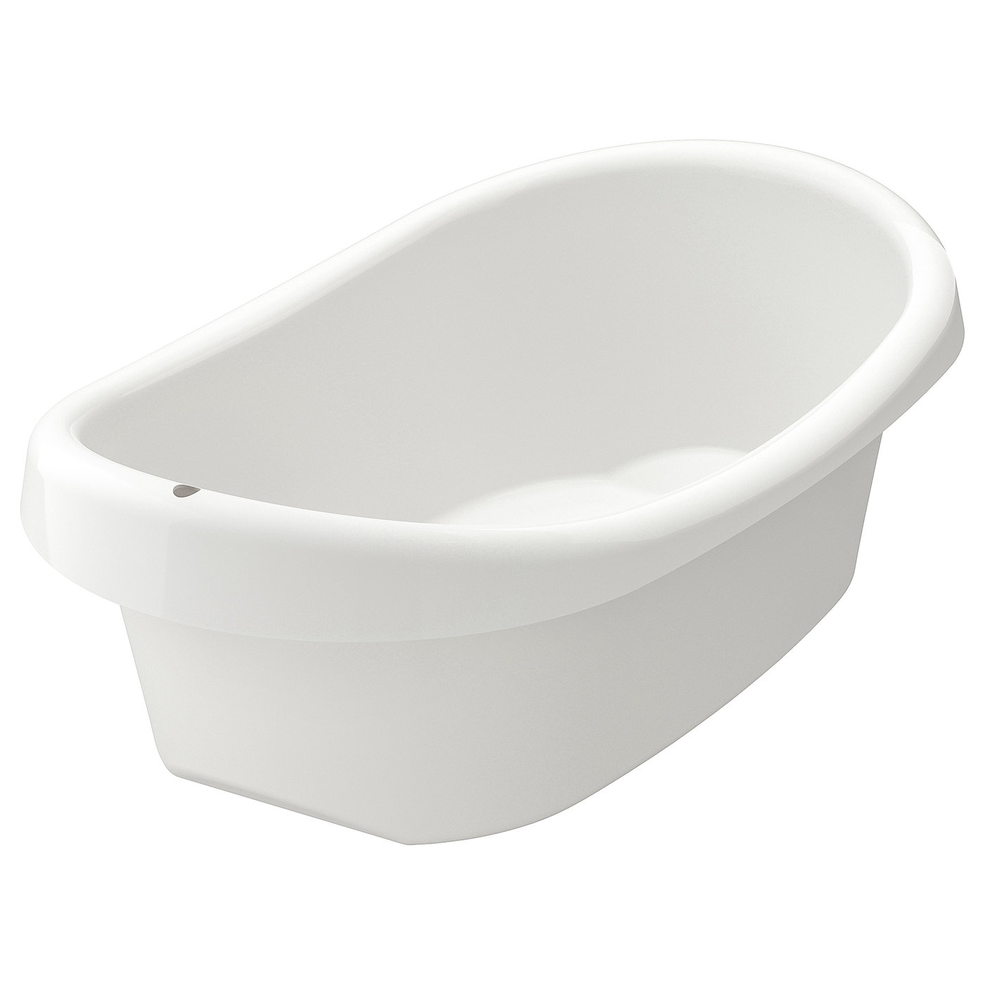 LÄTTSAM Baignoire bébé – blanc/vert